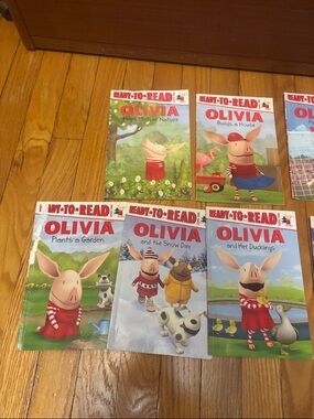 Olivia Kids Book Set of Ready to Read Books